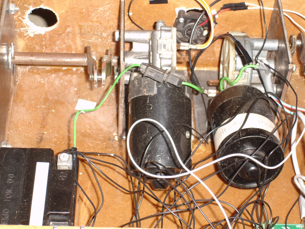 Used industrial electric motor for recycling